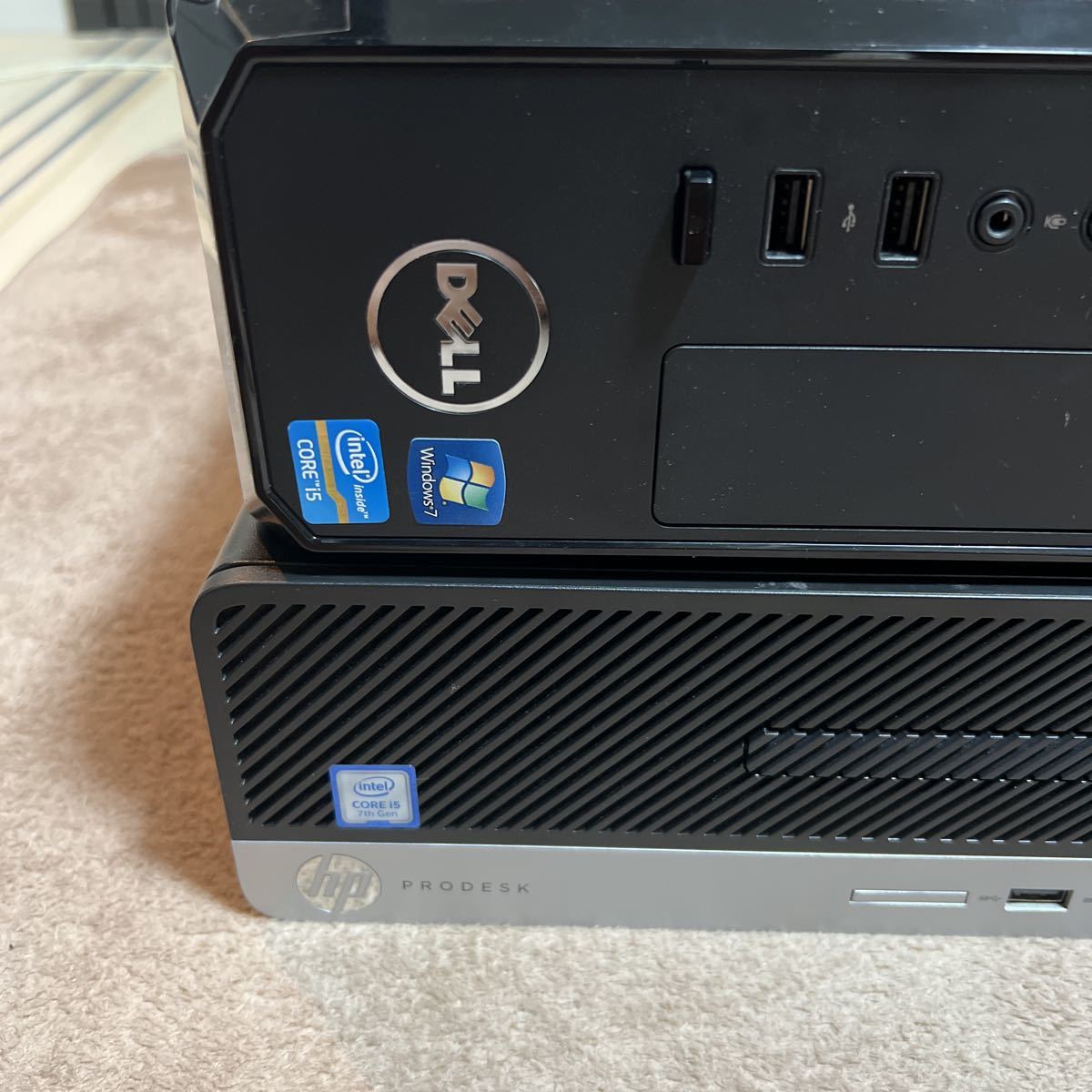Core HP NEC 2台まとめてセット MK33MB-N i5 ⁄SSD B(赤）⁄