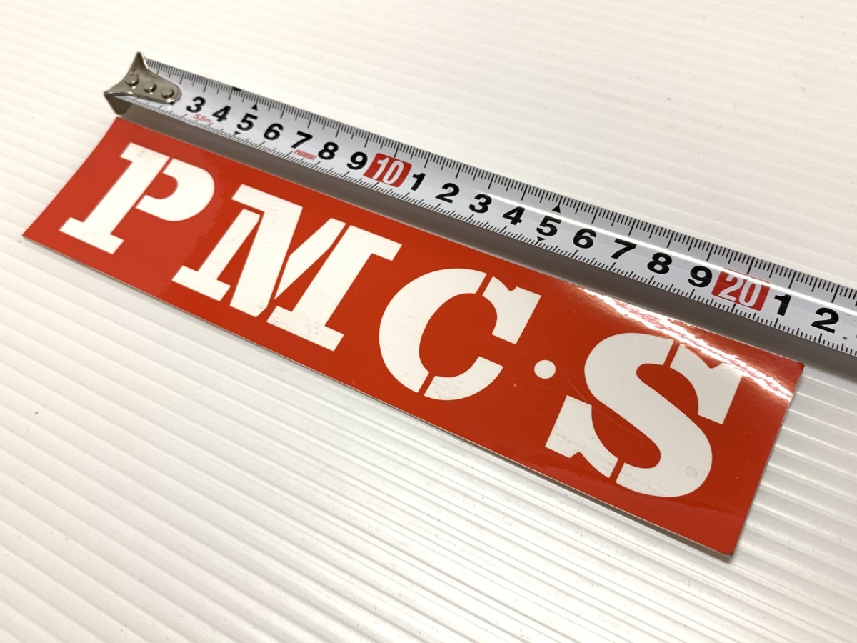 PMCS ステッカー 小 2枚セット シール プリンス モーターリスト クラブ 