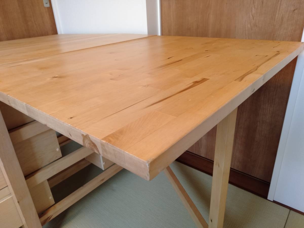 IKEA NORDEN のんきものIKEA バーチ ノールデンNORDENゲートレッグ 