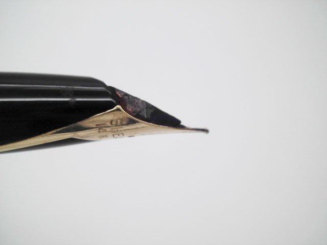 文房具・事務用品 SHEAFFER ストライプデザイン 万年筆 ゴールド