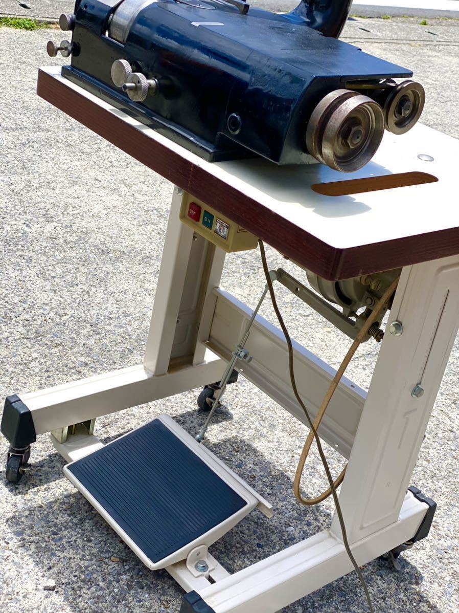 NIPPY 革漉き機 NIPPY104 台付き レザークラフト 皮革製品加工 NIPPY 革漉き機 NIPPY104 台付き レザークラフト 皮革製品加工