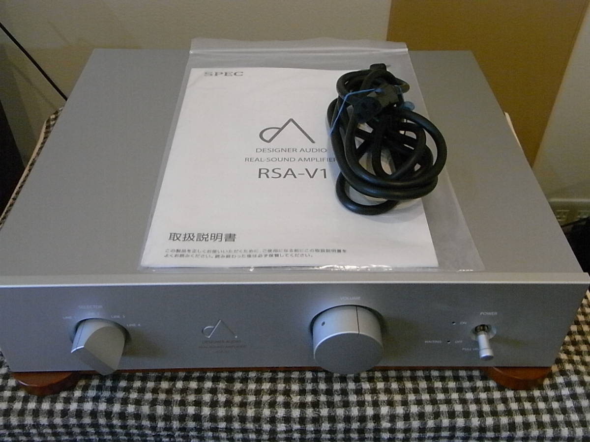 SPEC（スペック）プリメインアンプ RSA-V1DT 美品