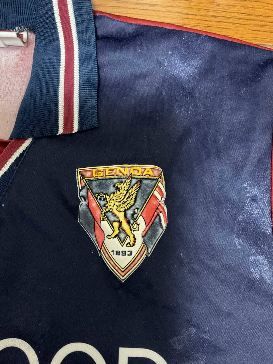 90s 00s KAPPA イタリア プラクティス ジェノア ユニフォーム L