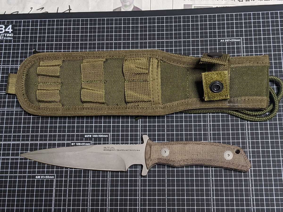  FOX KNIVES FX-1665TK EXAGON TACTICAL フォックス タクティカルナイフ(その他)｜売買されたオークション情報、yahooの商品情報をアーカイブ公開 - オークファン その他