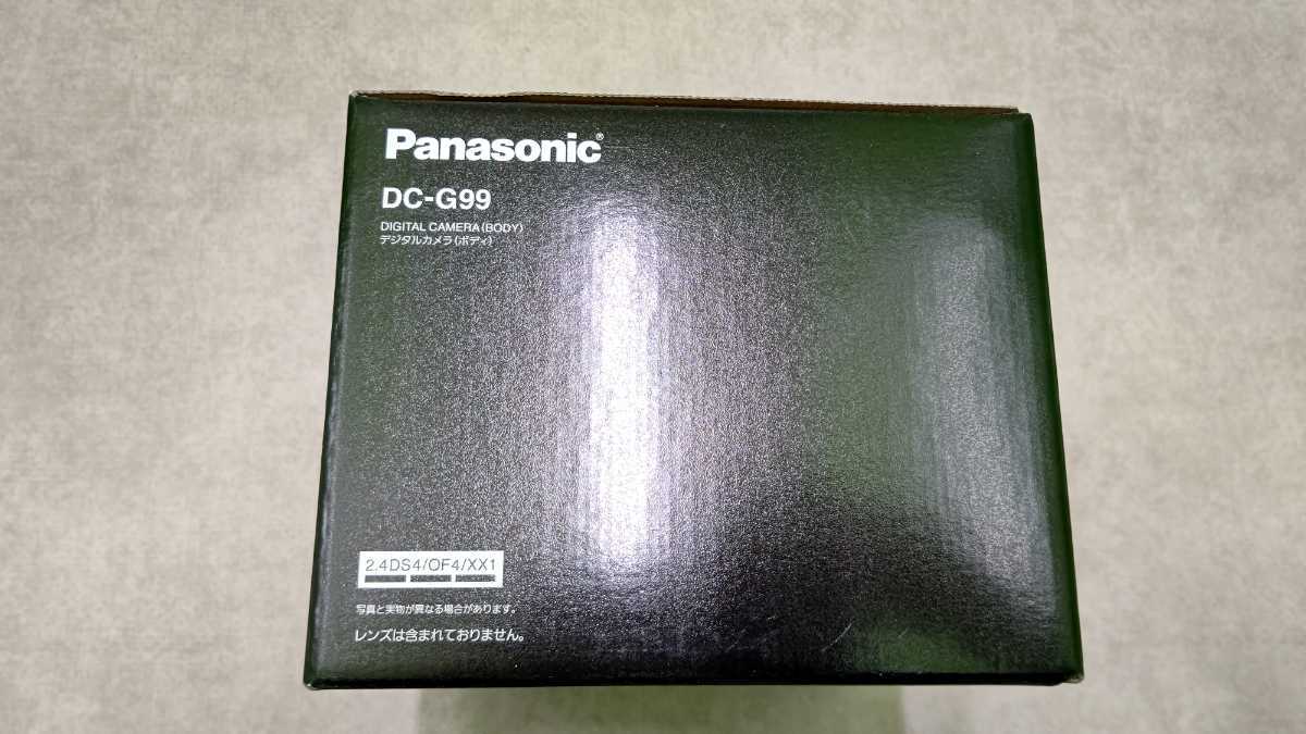 LUMIX G99ミラーレス一眼カメラ ブラック DC-G99-K[ボディ単体] LUMIX 
