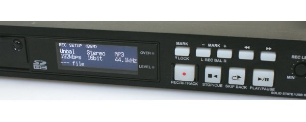 ★（（一か月保証））☆ DENON ソリッドステートレコーダー ブラック DN-F650R 　　動作ＯＫ