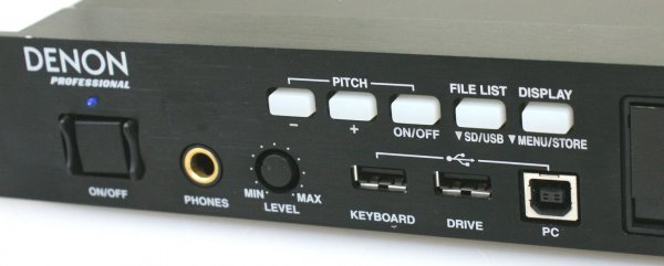 ★（（一か月保証））☆ DENON ソリッドステートレコーダー ブラック DN-F650R 　　動作ＯＫ
