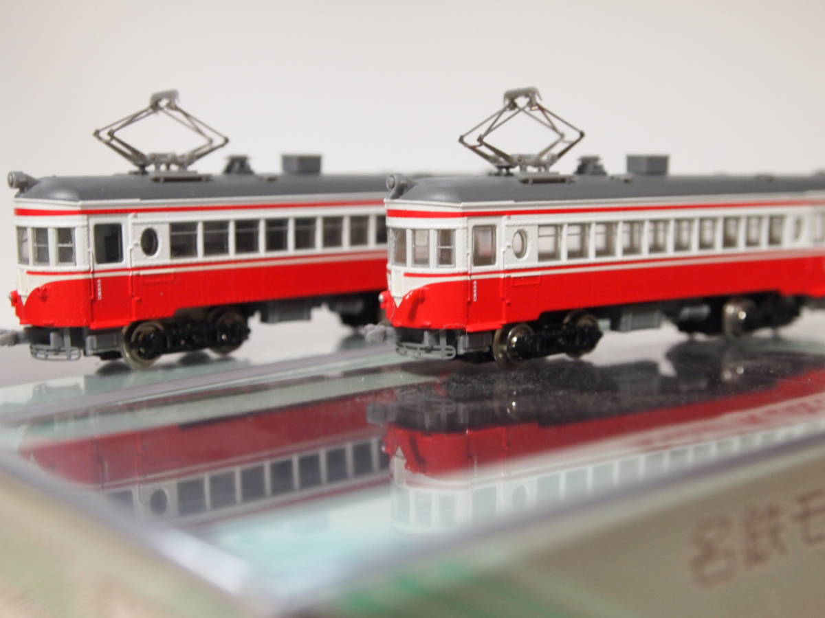 Nゲージ MODEMO 名鉄 名鉄モ510形スカーレット色 M.T車セット MODEMOの