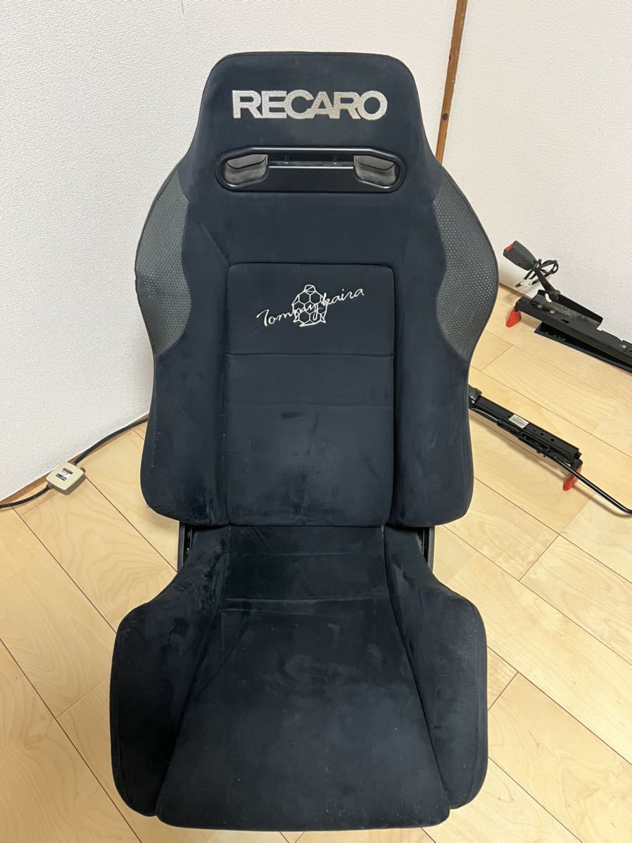 超貴重なレアものです　トミーカイラ　シート　セミバケット　ジャンク扱い　　★送料無料★ RECARO トミーカイラ レカロ トミーカイラモデル 底止め(本体 ブリッドのスーパーセミバケットシートのフラッグシップモデル