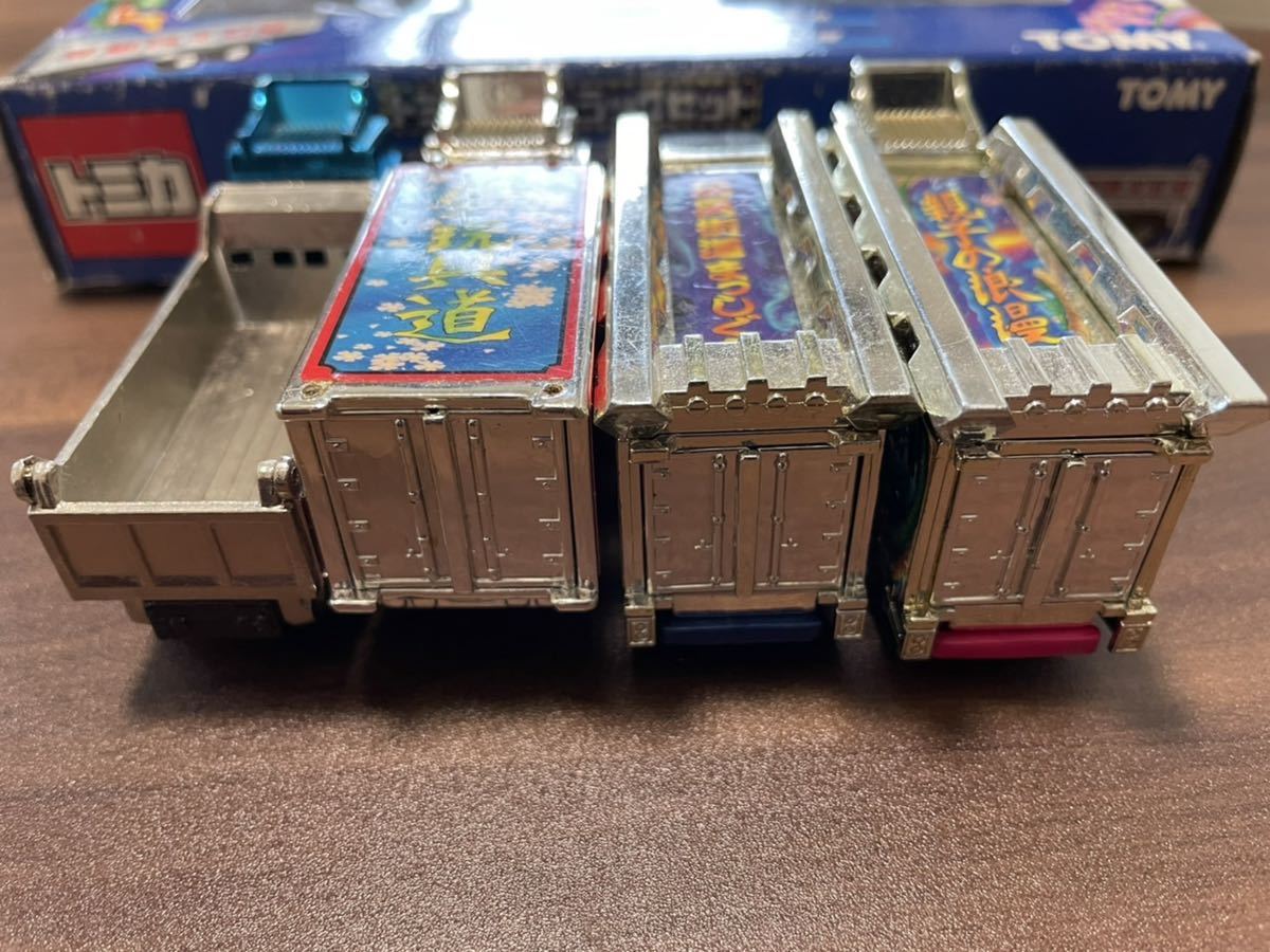 トミカ アートトラック セット ミニカー フィギュア レトロ デコトラ 4