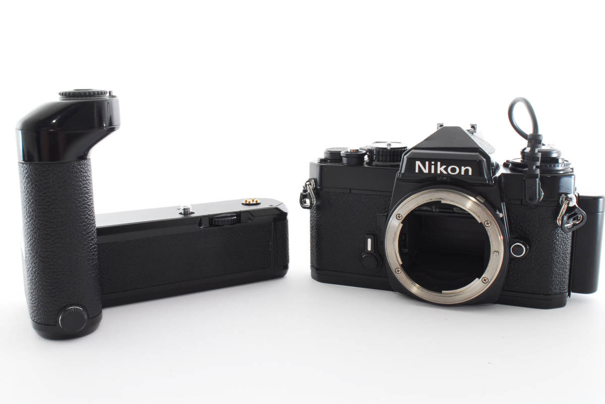 ★大人気★Nikon ニコン FE ボディ + MD-12 #6662 1011088 Nikon FE MD-12 ニコンFEボディ+モータードライブMD12 完動品 美品Nikon