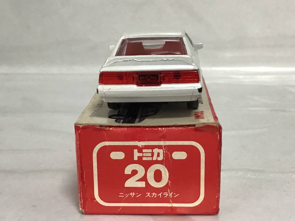 トミカ 20 赤箱 ニッサン スカイライン GTS (R31) 新金型 日本製