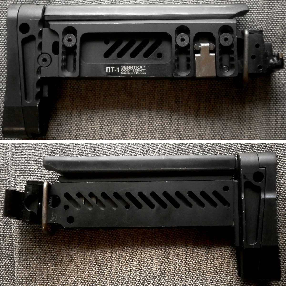 【送料無料】メーカー不明 Zenit PT-1タイプ AK用ストック ジャンク品