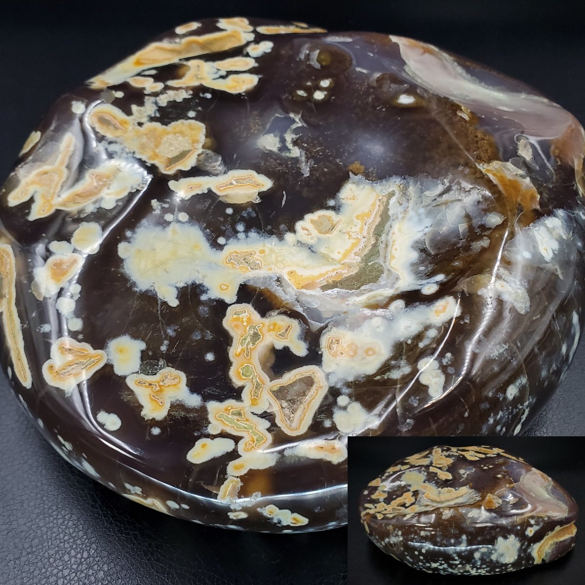 天然石 鑑賞石　原石　盆石 鑑賞石 水石 自然石 盆景 9.5 木製台座付 盆石 置物 岩石 天然石 飾石