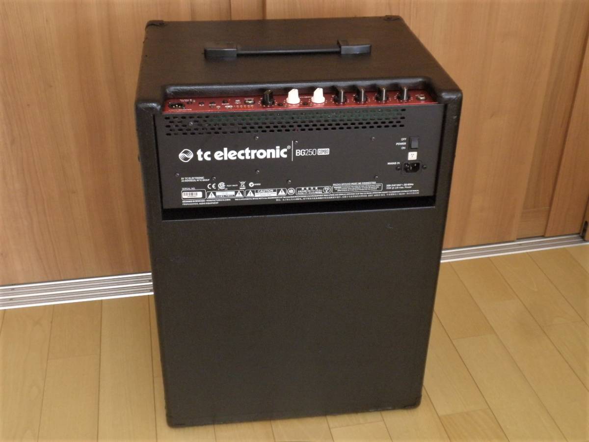 作動良好 tc electronic BG250-210 ベースアンプ コンボアンプの入札