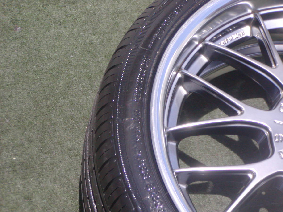 稀少 絶版 深リム SSR ヴィエナ LM-9 8J+38 PCD100-5H プリウス 