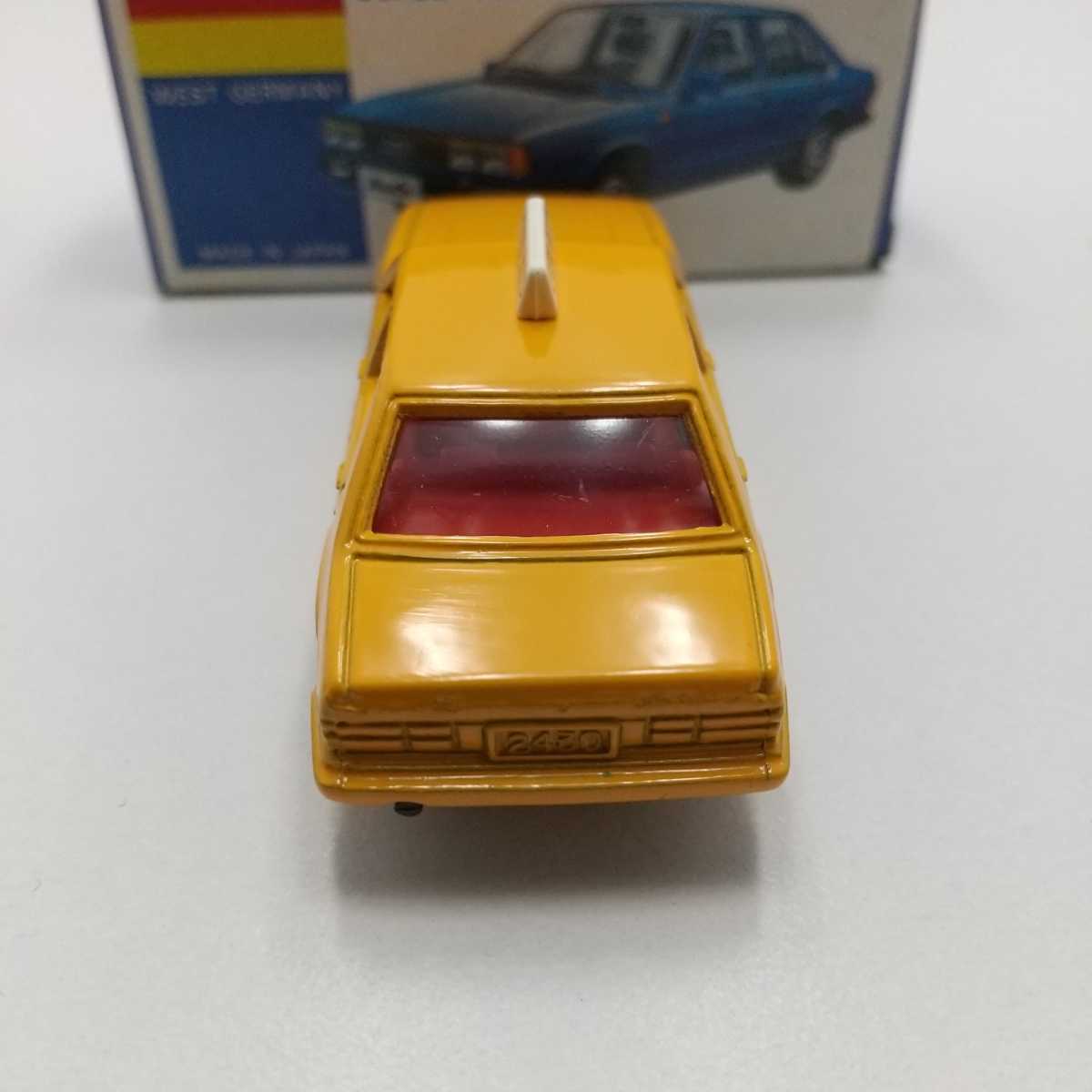 トミカ 青箱 アウディ 5000 ターボ タクシー 輸出 日本製(乗用車