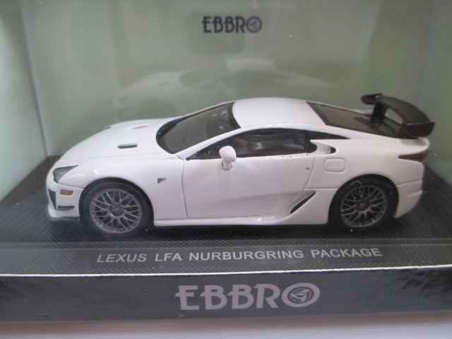 【新作，2026】 1/43 エブロ レクサス LFA ニュルブルクリンク パッケージ ホワイト 絶版(乗用車)｜売買されたオークション情報、yahooの商品情報をアーカイブ公開 - オークファン 乗用車
