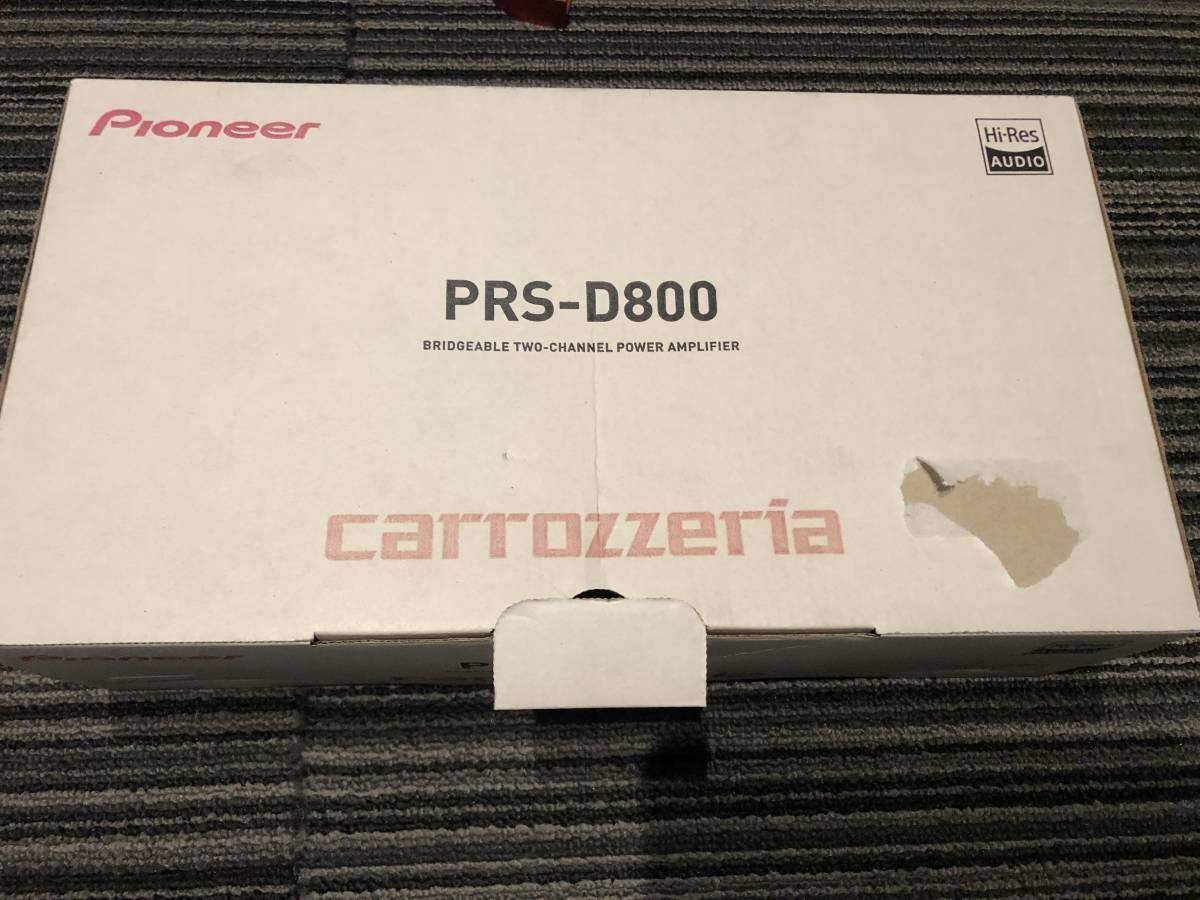 【GW限定特価】カロッツェリア PRS-D800 carrozzeria カロッツェリア PRS-D800 未使用品 箱難あり GW限定特価