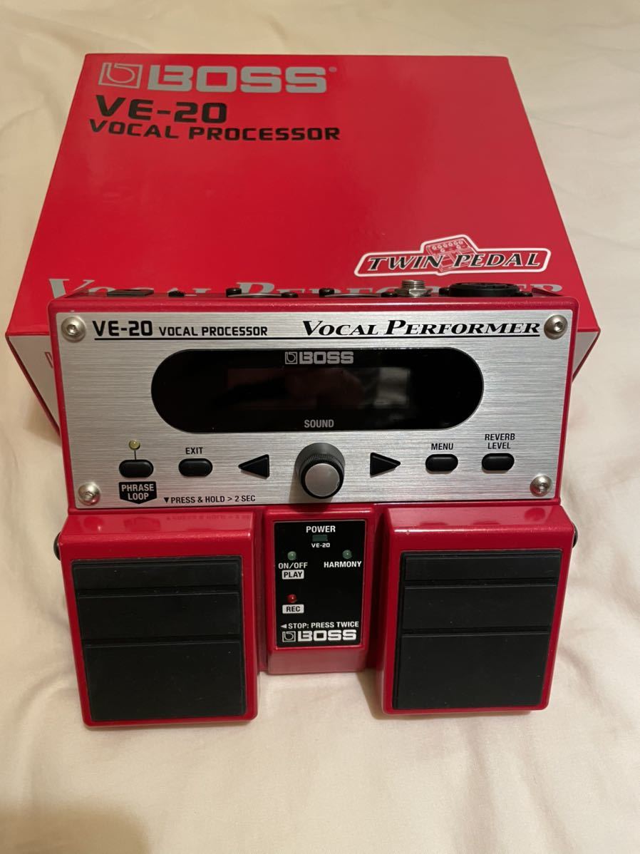 VE-20 BOSS Vocal | Performer｜ボーカルエフェクター Processor