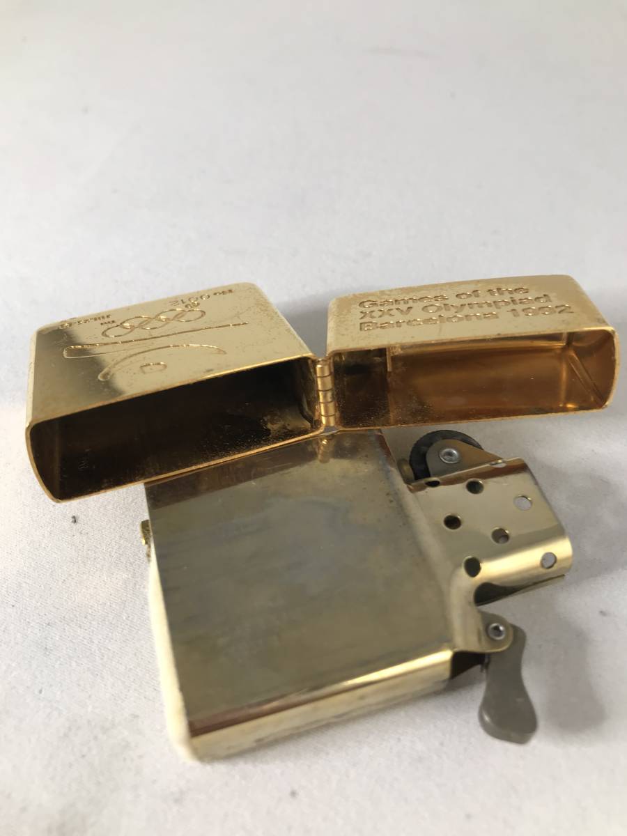 Yahoo!オークション ZIPPO ジャンク 1992 オリンピック - 「バルセロナ