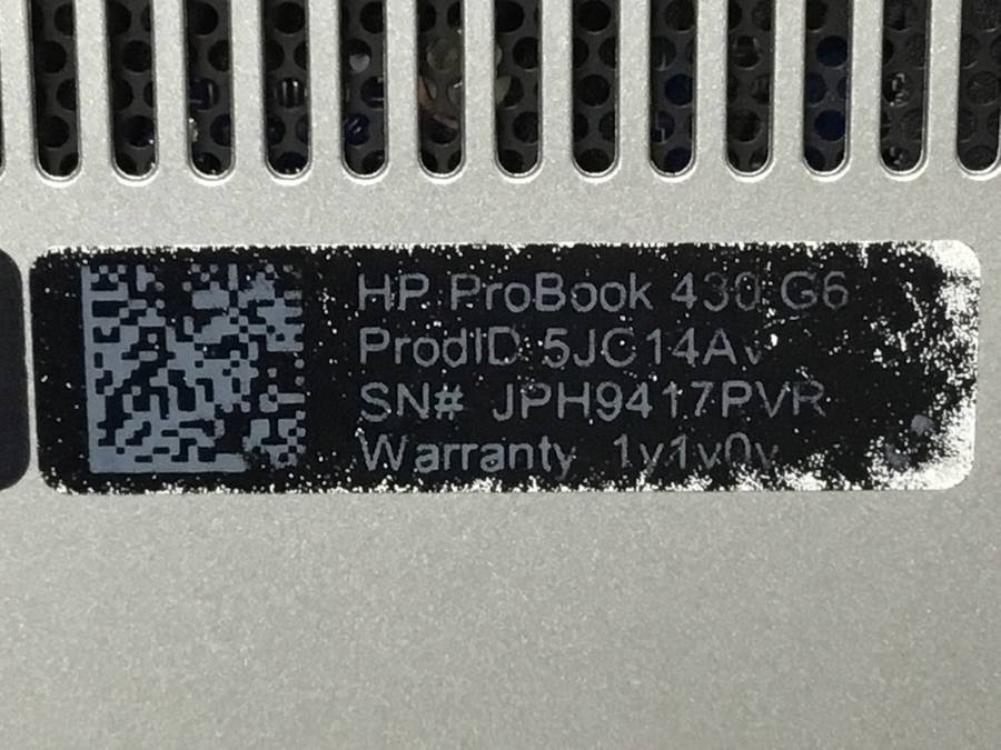 hp ProBook 430 G6 -　Core i5 8265U 1.6GHz■現状品_4
