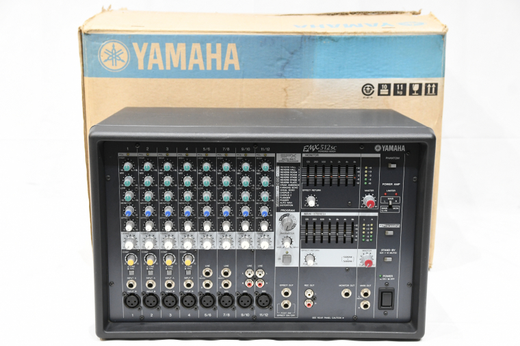 YAMAHA ヤマハ EMX512SC パワードミキサー 元箱付き 【公式通販】
