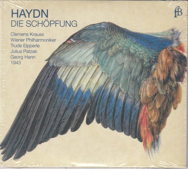 [2CD/Fra Bernardo]ハイドン:オラトリオ「天地創造」/T.アイッパーレ(s)他&C.クラウス&ウィーン・フィルハーモニー管弦楽団 1943.3.28