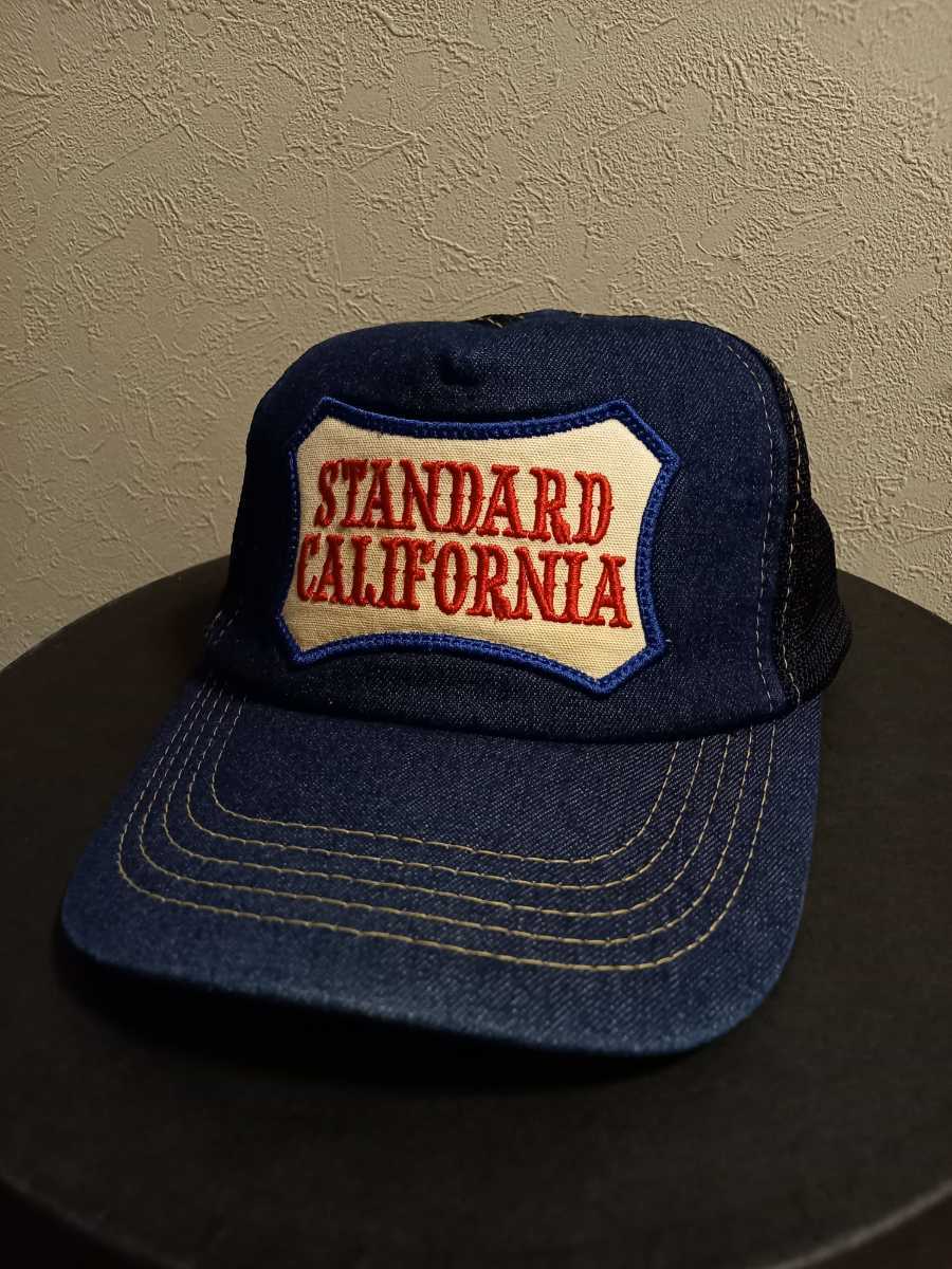 初期 スタンダードカリフォルニア デニム メッシュ キャップ サイズ