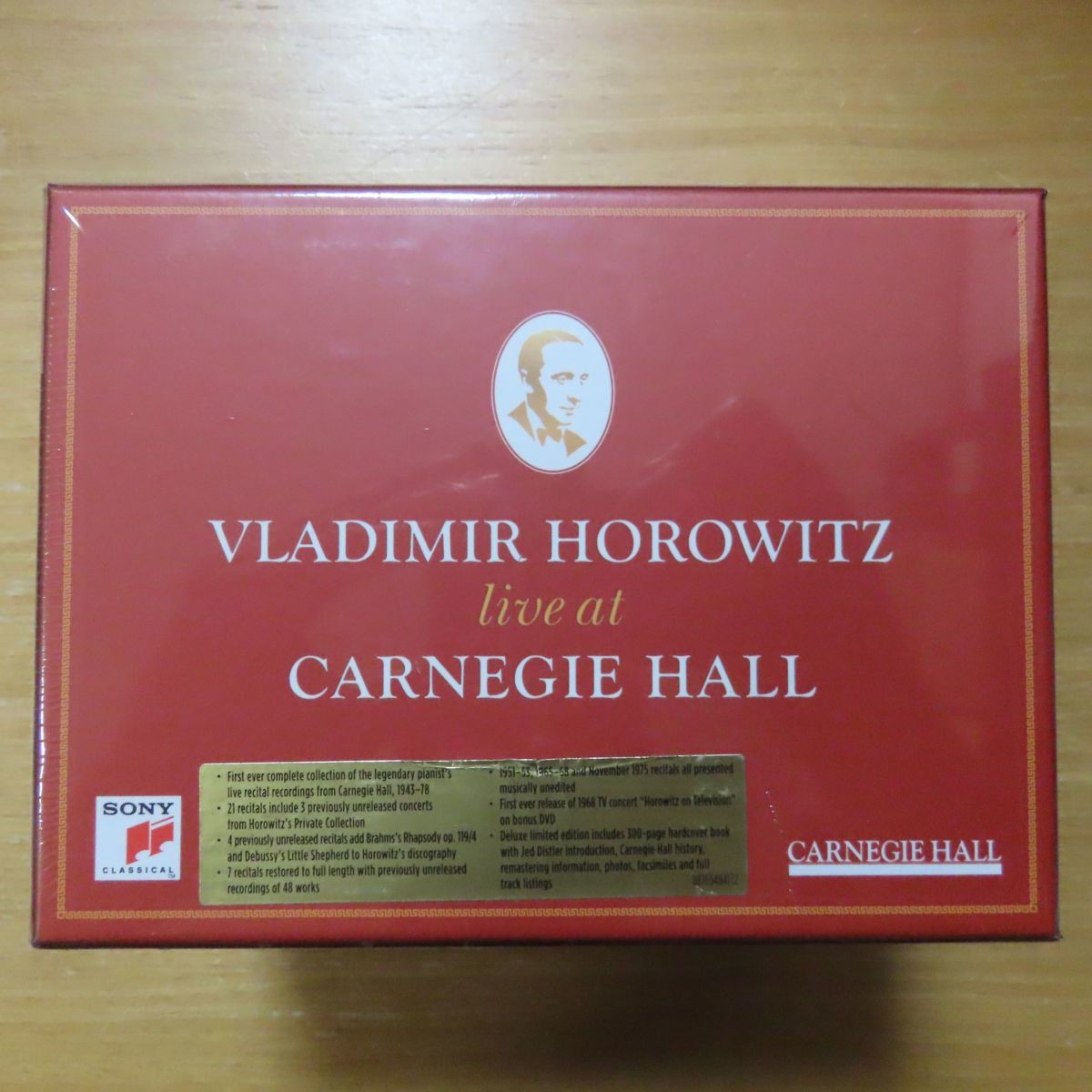 100%新品，低価 34063592; /41CD+DVD BOX ホロヴィッツ / Vladimir Horowitz live at Carnegie Hall(その他)｜売買されたオークション情報、yahooの商品情報をアーカイブ公開 - オークファン その他