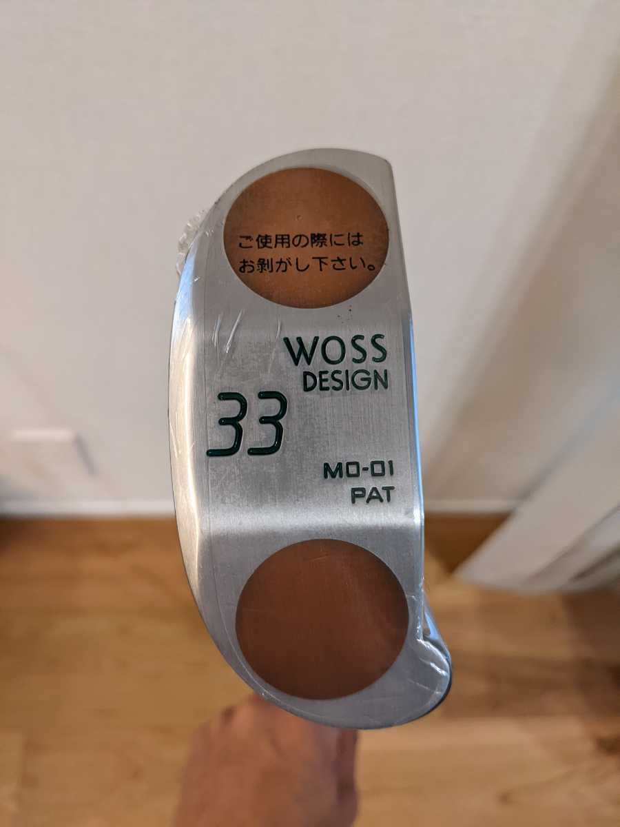Woss ジャンボ尾崎 woss パター WOSS MO-01 33 パター レフティ 左利き