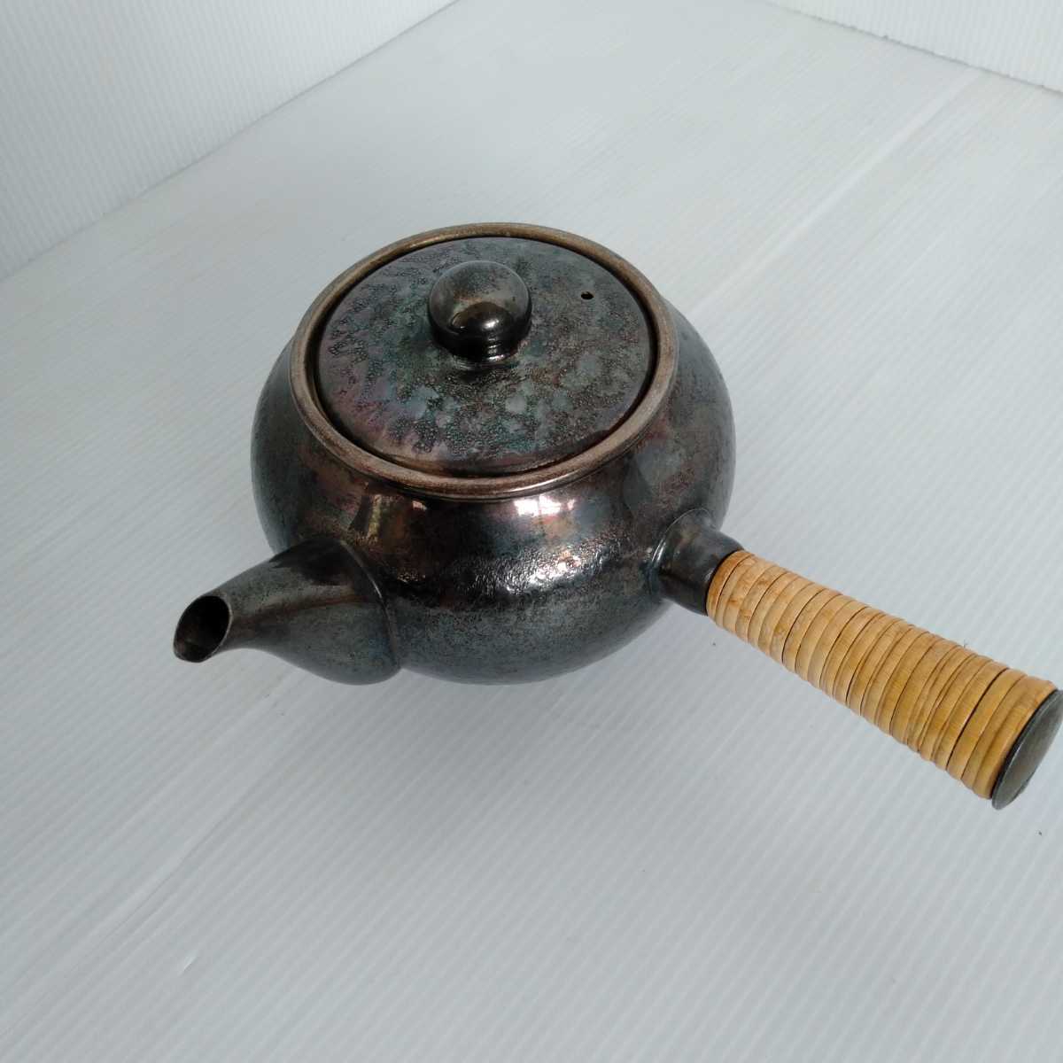 いぶし銀 銀川堂 黄銅 急須 茶托 茶托5枚セット 鎚起銅器 黄銅製 茶器