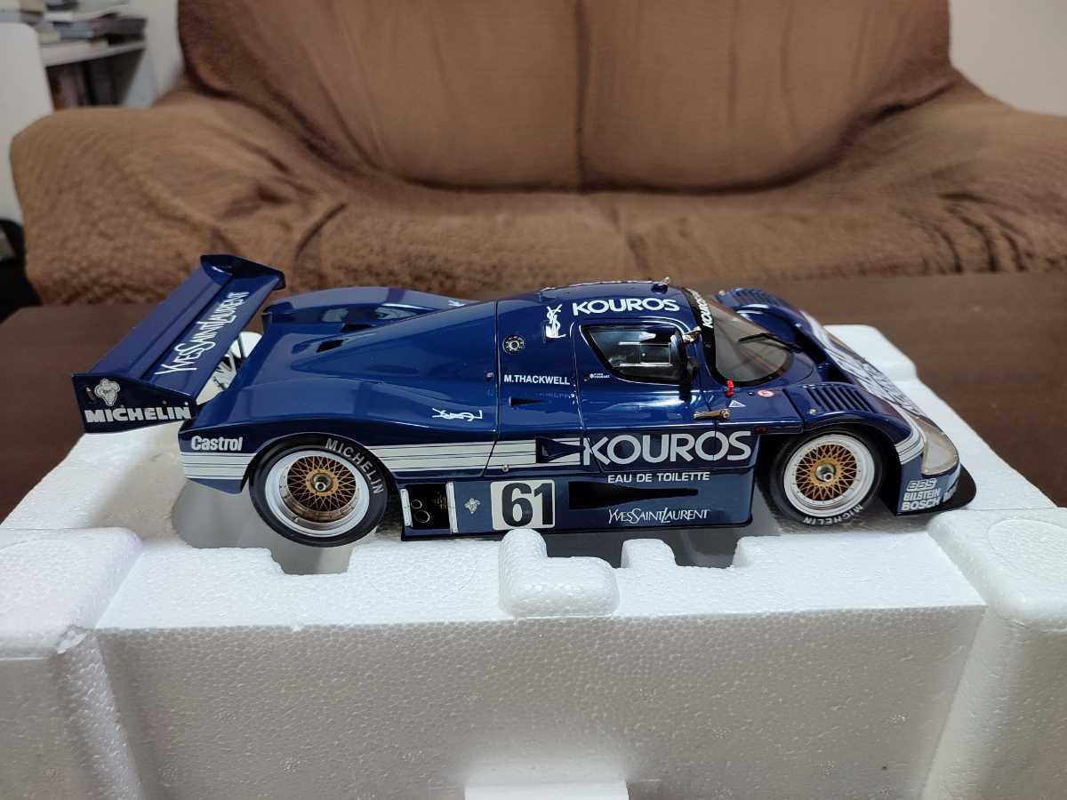 1円から】【難有】exoto 1/18 ザウバー・メルセデスC9 1987 Spa 1000km