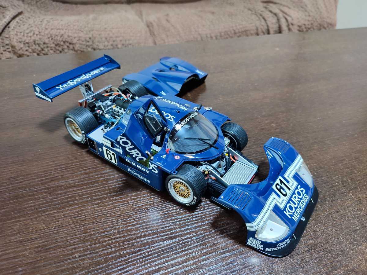 1円から】【難有】exoto 1/18 ザウバー・メルセデスC9 1987 Spa 1000km