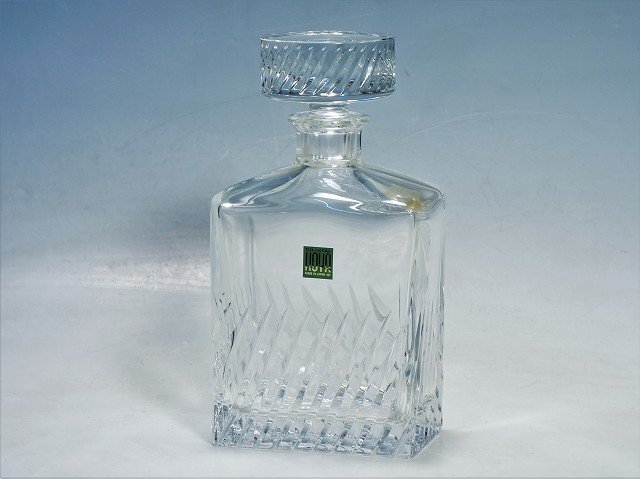 K07165【HOYA CRYSTAL ホヤ クリスタル】デキャンタ デカンタ 酒器 蓋 