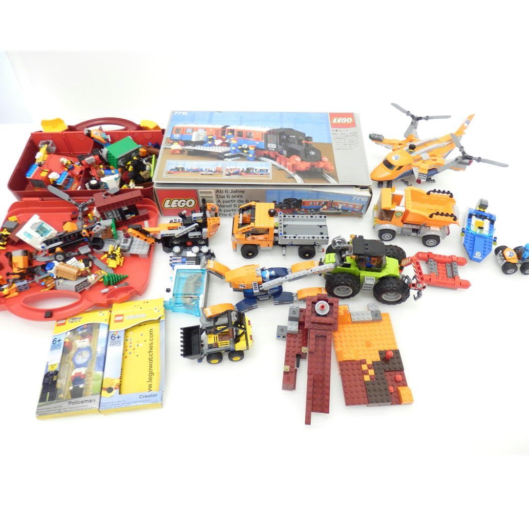 1円【ジャンク】LEGO レゴ/シティ ジュニア 汽車セット マインクラフト 