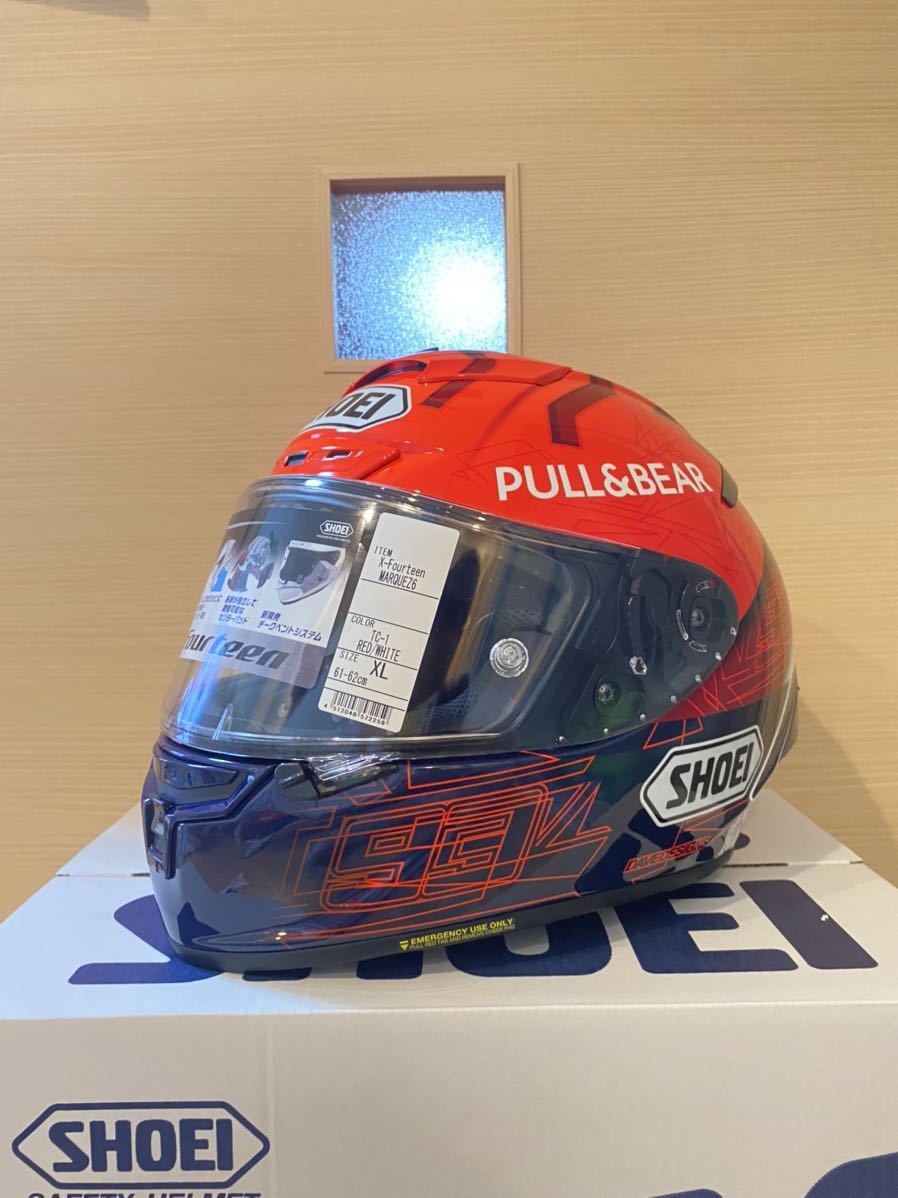 SHOEI X-FOURTEEN + B+COM ONE マルケス X-fourteen マルケス6 X