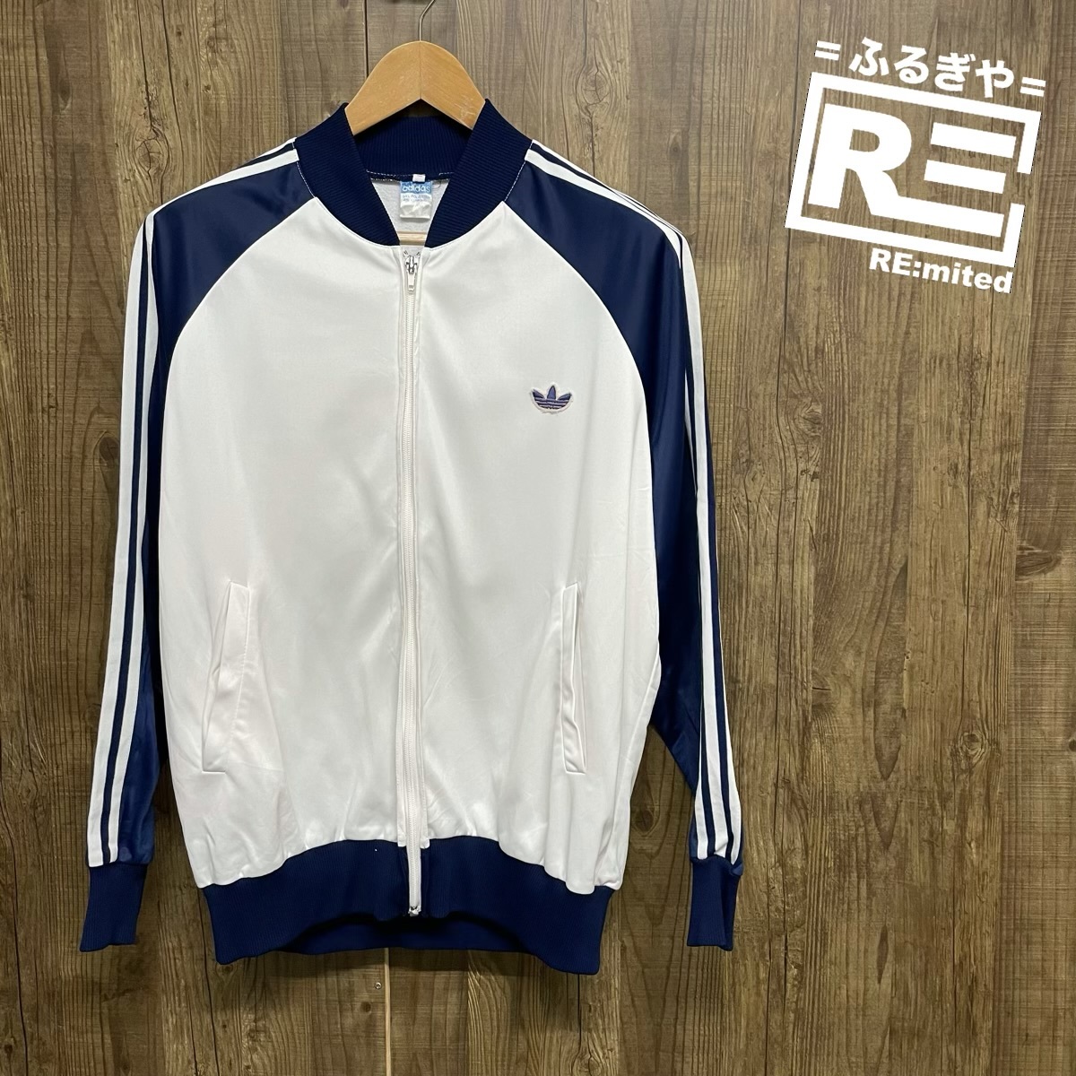 adidas アディダス トラックジャケット トレフォイル ヴィンテージ 70s