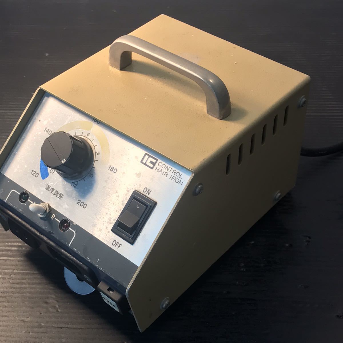 ☆理容 ニチリ コンピュータ アイロン トランス 電子温度 