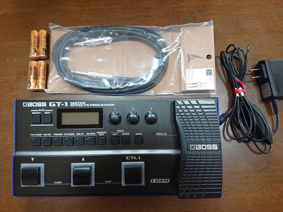 BOSS GT-1 マルチエフェクター ボス + | 純正アダプター : マルチ 