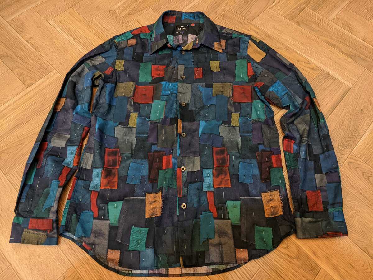美品 Paul Smith 長袖シャツ M Paul Smith 長袖シャツ マルチ 