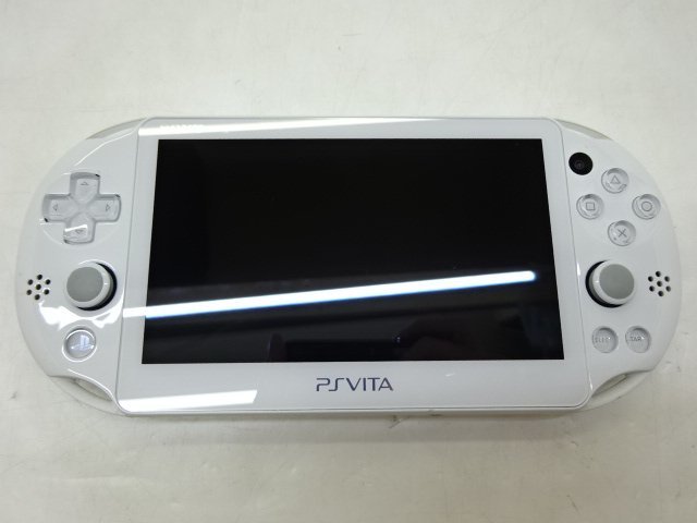 25SA○#1 PSVITA PlayStation Vita PCH-2000 ホワイト Ver.3.73 本体 