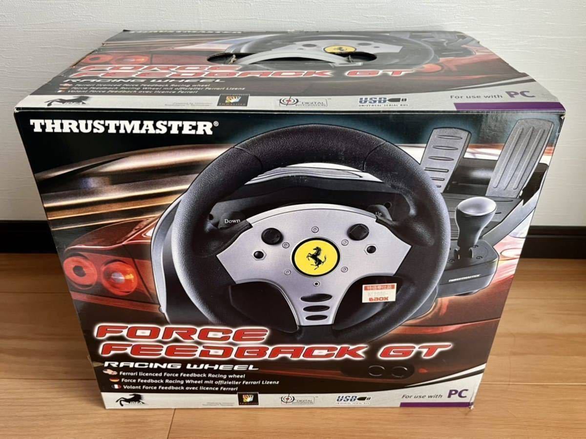 THRUSTMASTER フォースフィードバックGTステアリングコントローラー PC 