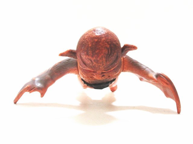XN104◇旧バンダイ 仮面ライダー 蝙蝠男(コウモリ男) ソフビ人形 全長