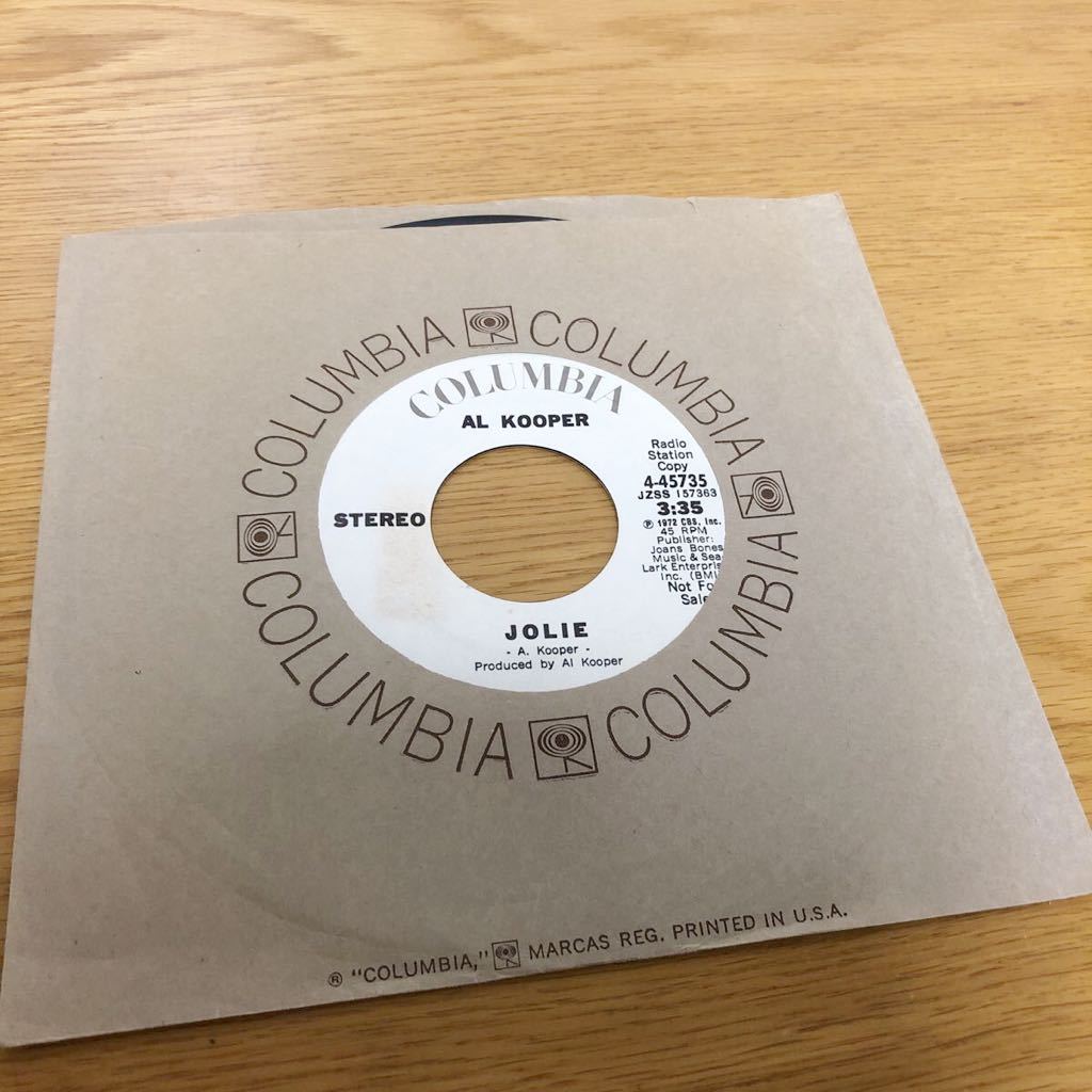  Al Cooper-Jolie 7' オリジナルプロモ(R&B、ソウル)｜売買されたオークション情報、yahooの商品情報をアーカイブ公開 - オークファン Ru0026B、ソウル