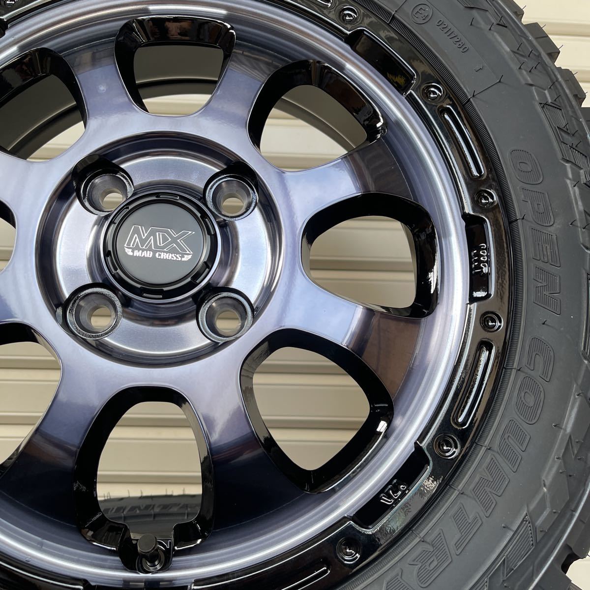 マッドクロスグレイス》 新品TOYOオープンカントリーRT 155/65R14 