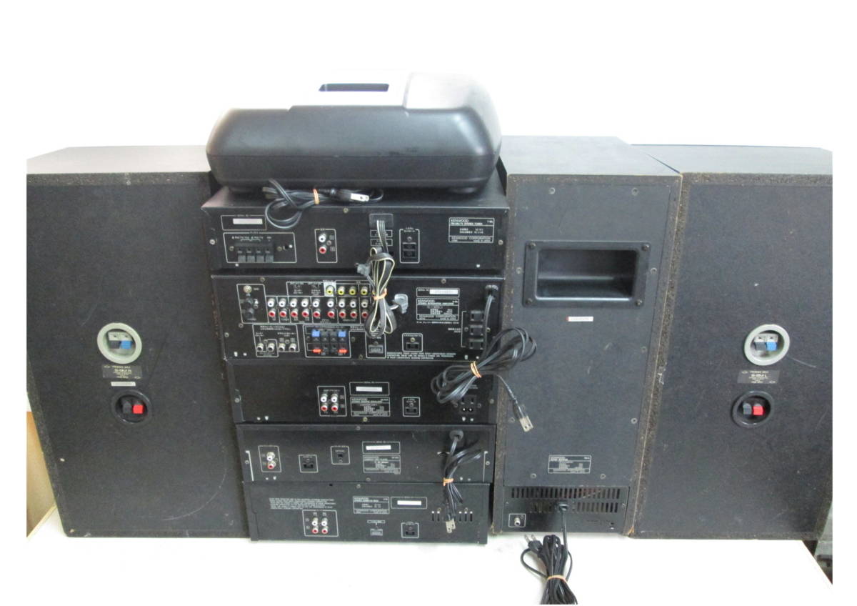 ◇ 206096 ◇ コンポ 「ジャンク品」 KENWOOD ケンウッド A-85 T-855