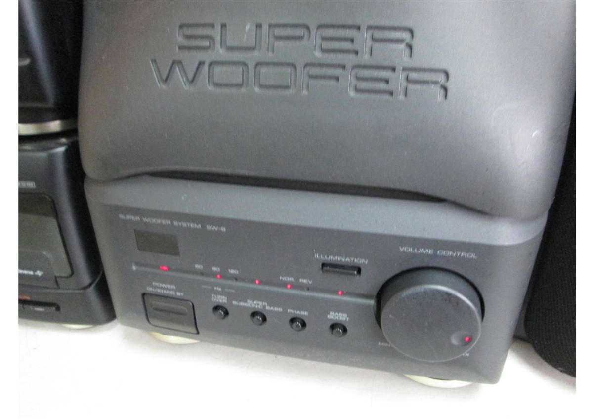 ◇ 206096 ◇ コンポ 「ジャンク品」 KENWOOD ケンウッド A-85 T-855