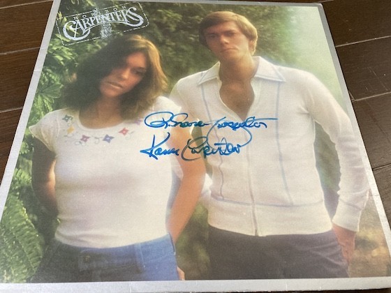 カーペンターズ Carpenters - : 直筆サイン入りLPレコード Yahoo