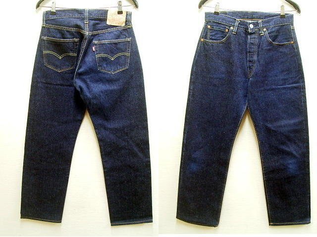 ◇即決[W32]濃紺 Levi's 501XX 55501 USA製 バレンシア工場製